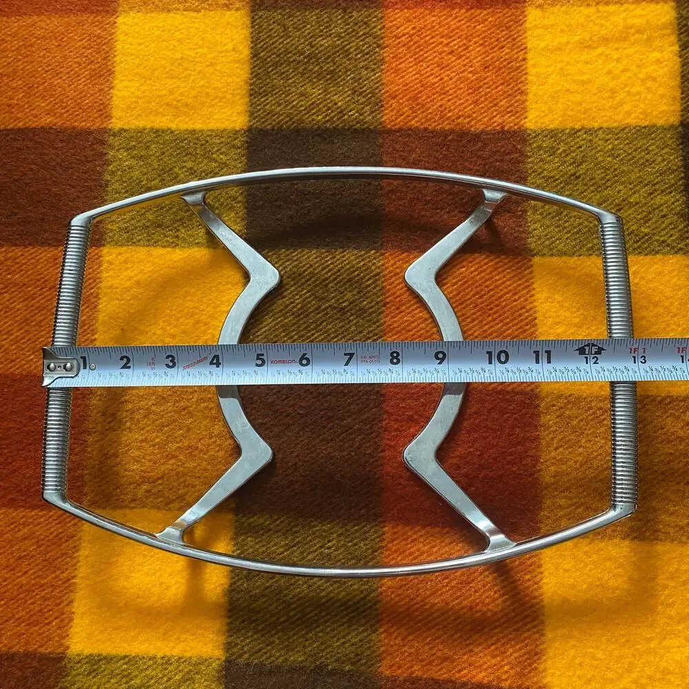Vintage Corning Ware P-10-M-I Metal Casserole Footed Serving Stand Holder